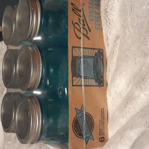 NWT Limited Edition Ball American Heritage Collection Vintage Style Pint Jars